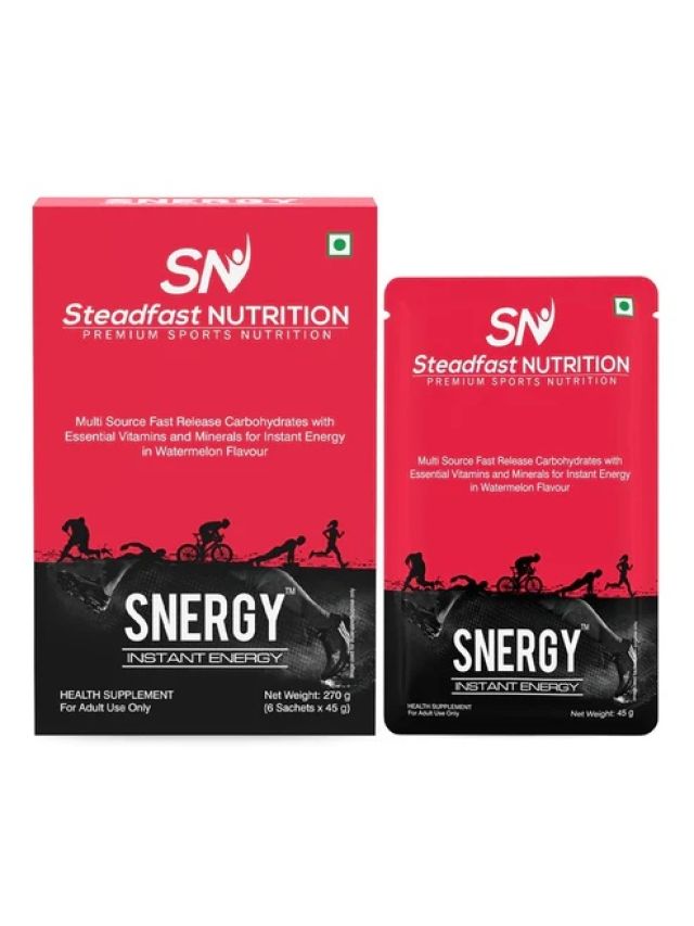 Snergy Hydration Pre workout Supplement Watermelon 6 Sachets 270g